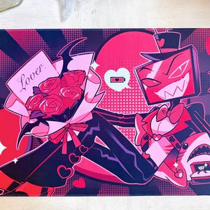 Hazbin Hotel Vox Playmat - Etsy
