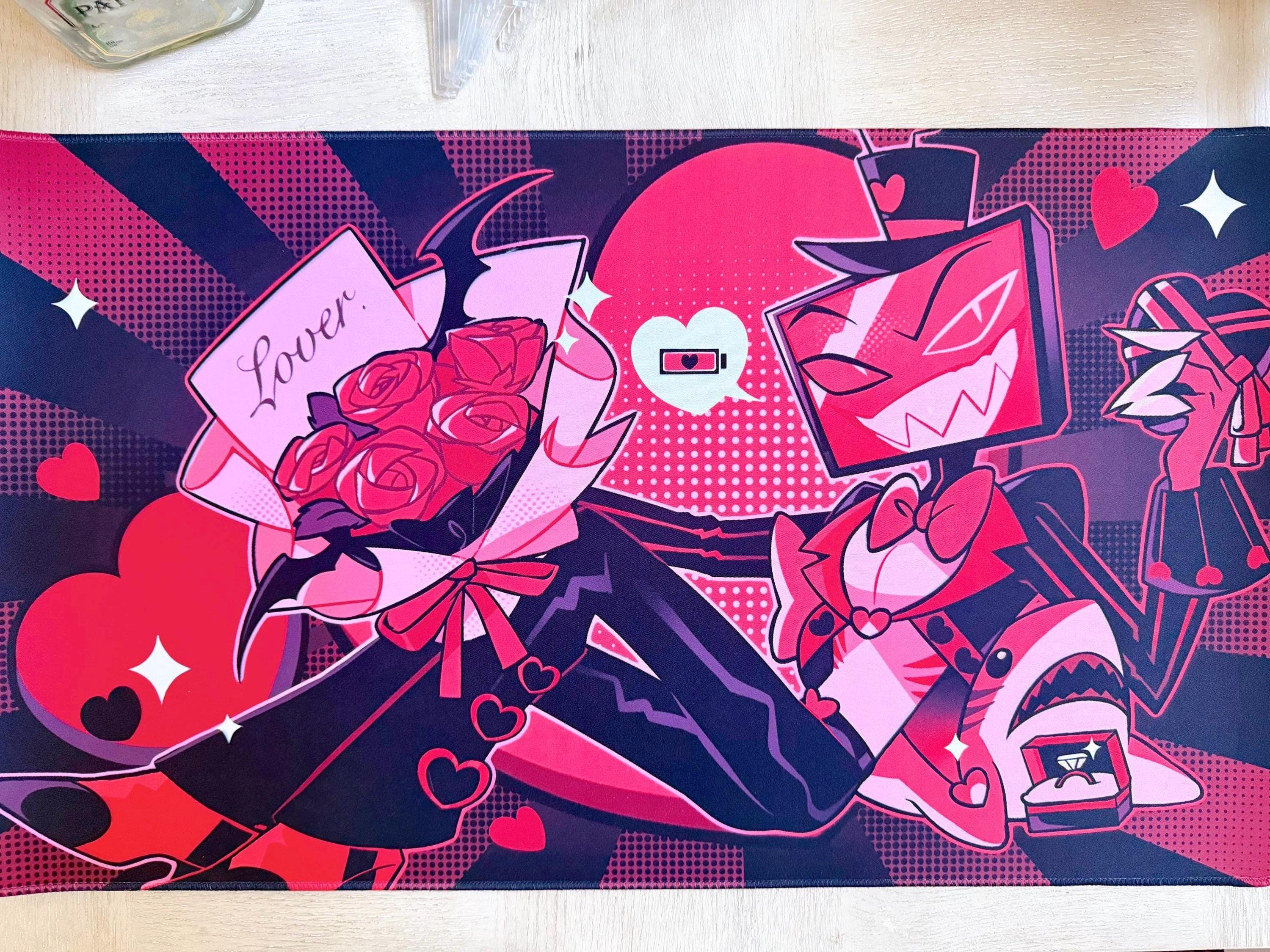 Hazbin Hotel Vox Playmat - Etsy