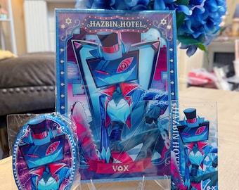 Hazbin Hotel Vox badge set - Media Power