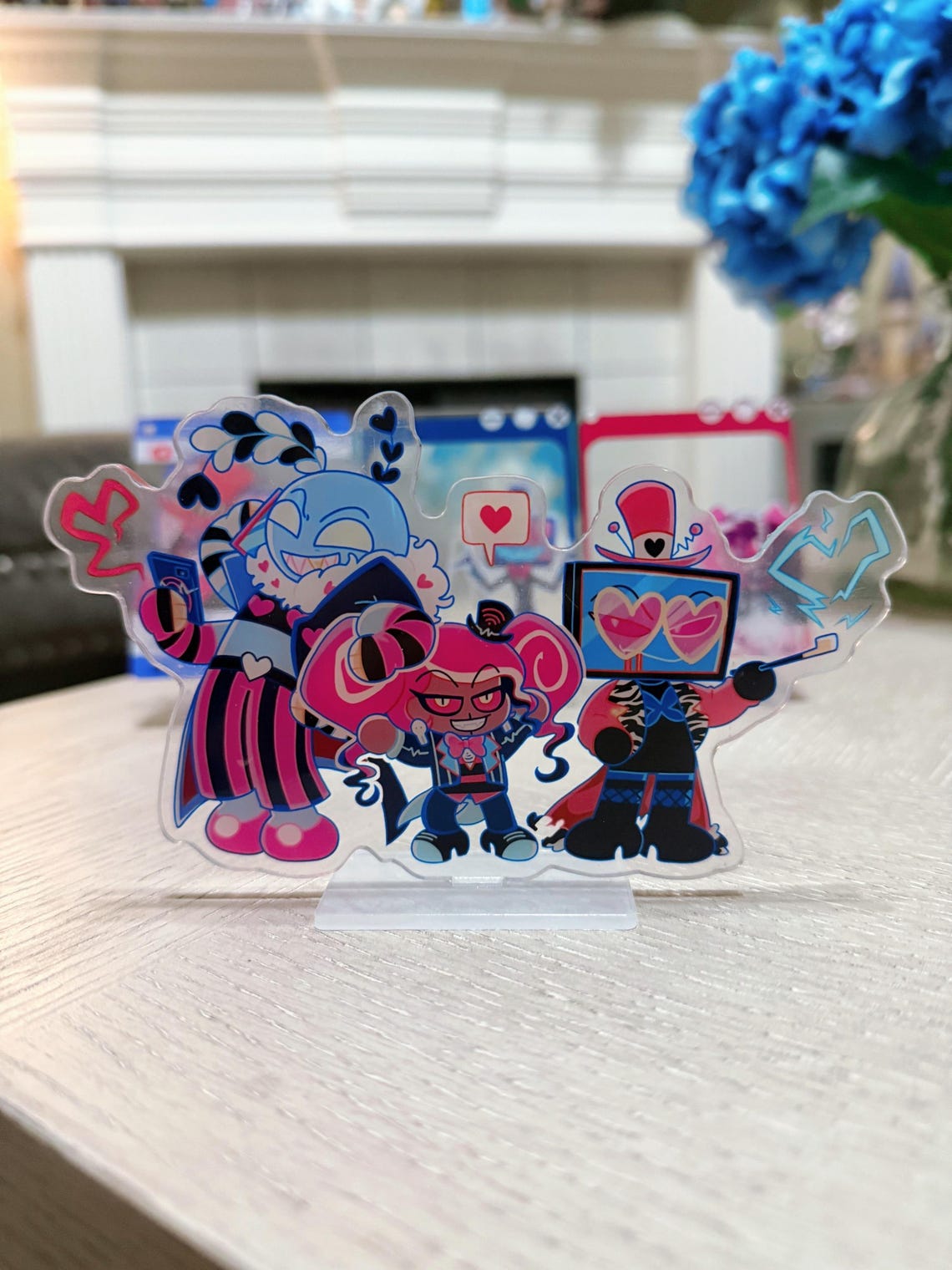 Hazbin Hotel the Vees Acrylic Standee Set - Etsy