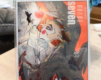 ハズビン・ホテル ルシファー・モーニングスター アートプリント - セブン・ヘルズ