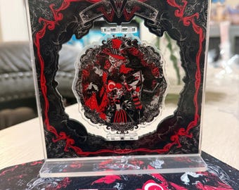 Hazbin Hotel The Vees portrait acrylic standee set