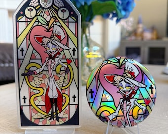 ハズビンホテル ルシファー モーニングスター アクリル スタンディセット - ローズウィンドウ