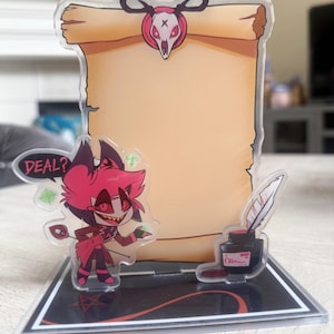 Hazbin hotel acrylic stand - Etsy 日本