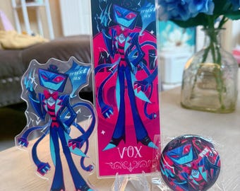 Hazbin Hotel Vox Acrylic standee set