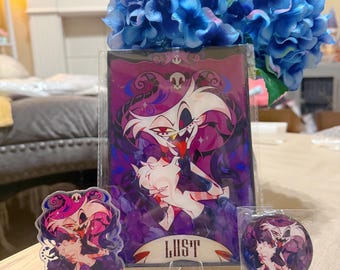 ハズビンホテル エンジェルダスト アクリルスタンドセット - 七つの罪 - 色欲