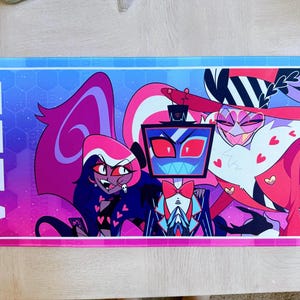 Hazbin Hotel Vox Playmat - Etsy