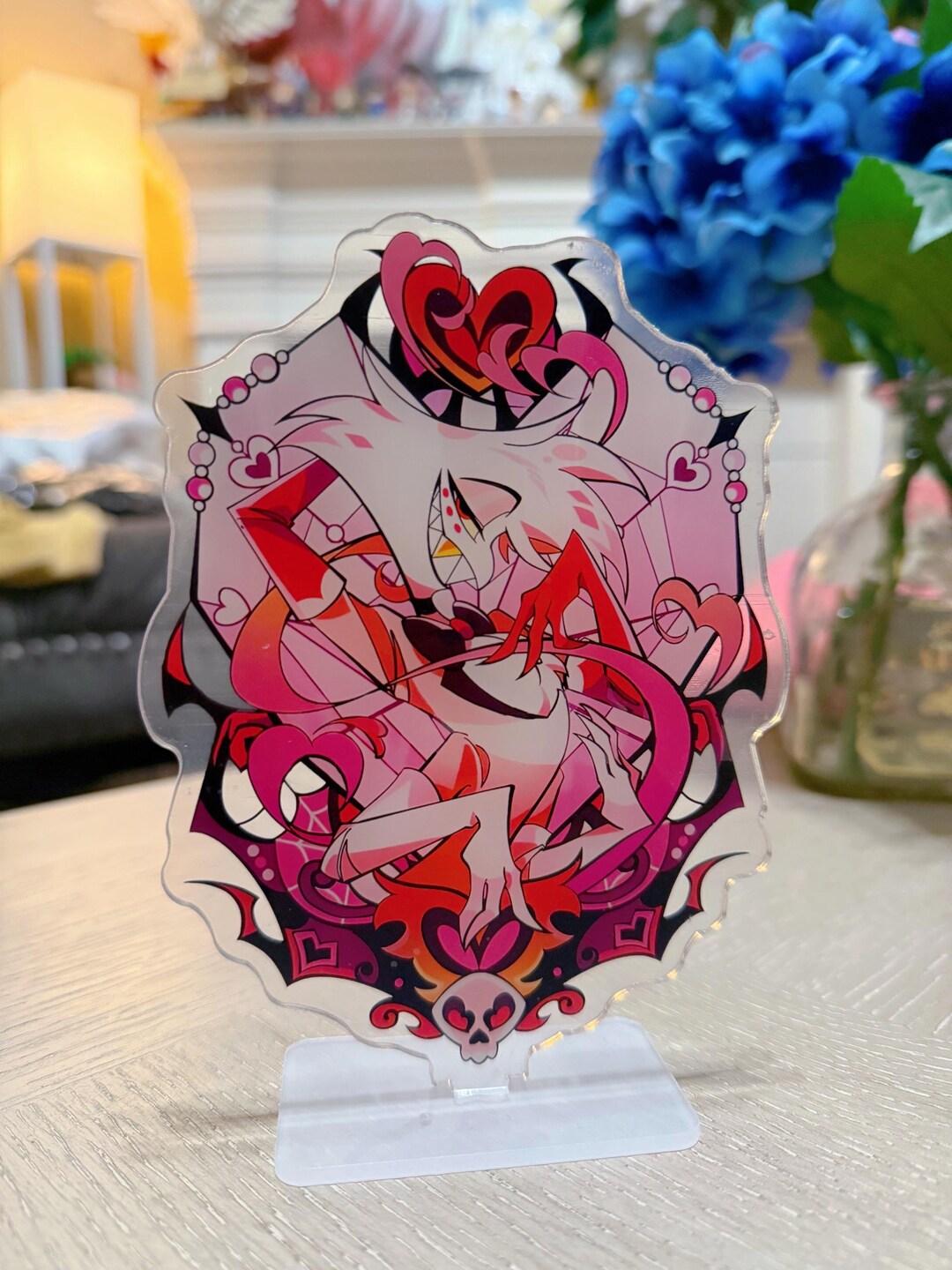 Hazbin Hotel Angel Dust Acrylic Standee - Magic Spell - Etsy
