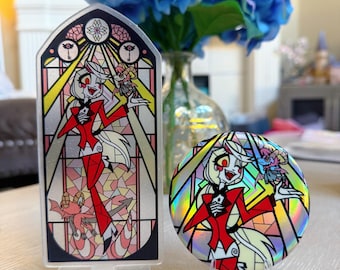 ハズビンホテル チャーリー・モーニングスター アクリルスタンドセット - ローズウィンドウ