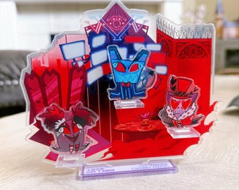 Hazbin Hotel Acrylic standee - The V Tower