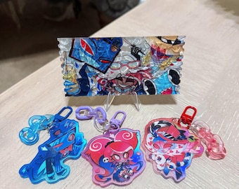 Hazbin Hotel The Vees acrylic stand set