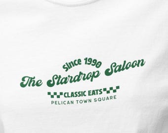 Stardew Valley Shirt | Stardrop Saloon Tee | Retro Gaming Tee |