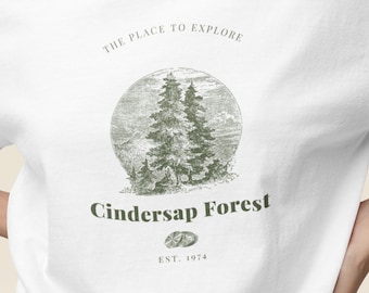 Stardew Valley Shirt | Cindersap Forest Tee | Stardew Valley Gift | Cozy Gamer Gift | Wholesome Gamer Shirt