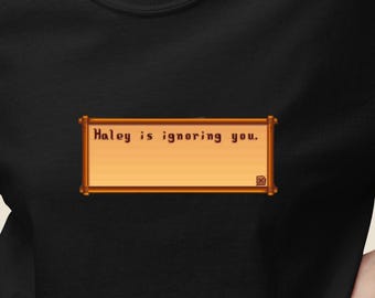 Stardew Valley Shirt | Funny Haley Tee | Retro Gaming Gift| Stardew Valley Fan Gift
