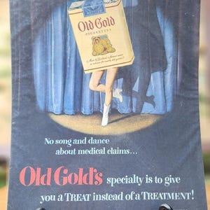 old gold dancing cigarette pack Three Packs Advertising Display at 1stDibs Vintage Fiberglass Old Gold Dancing