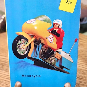 1970s Toy Motorcycle - Etsy