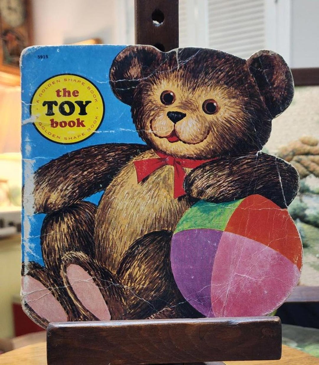 Toy Bool Vtg the Toy Book Golden Shape Book Written and Illustrated by Joe ...