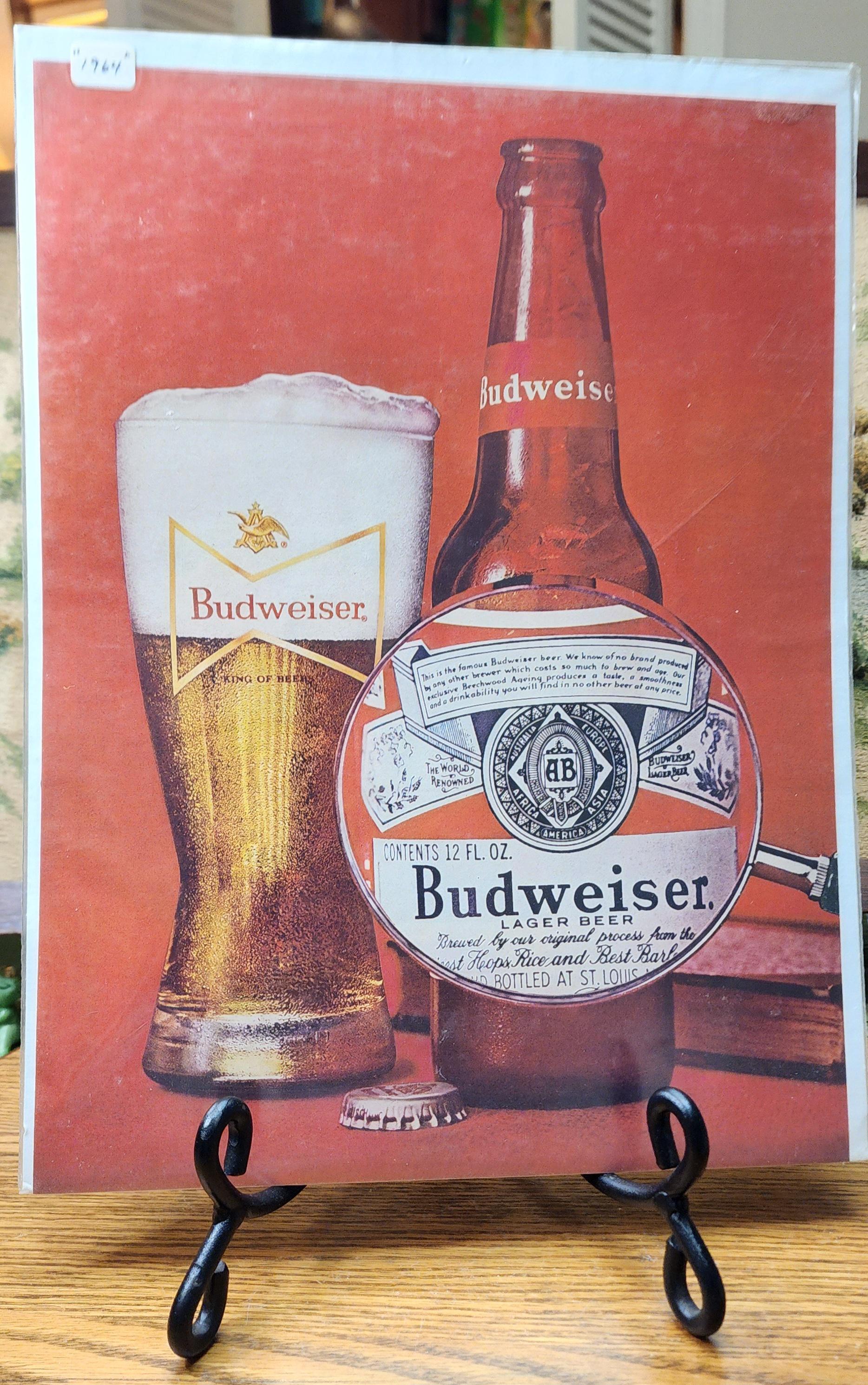 1960s Budweiser - Etsy