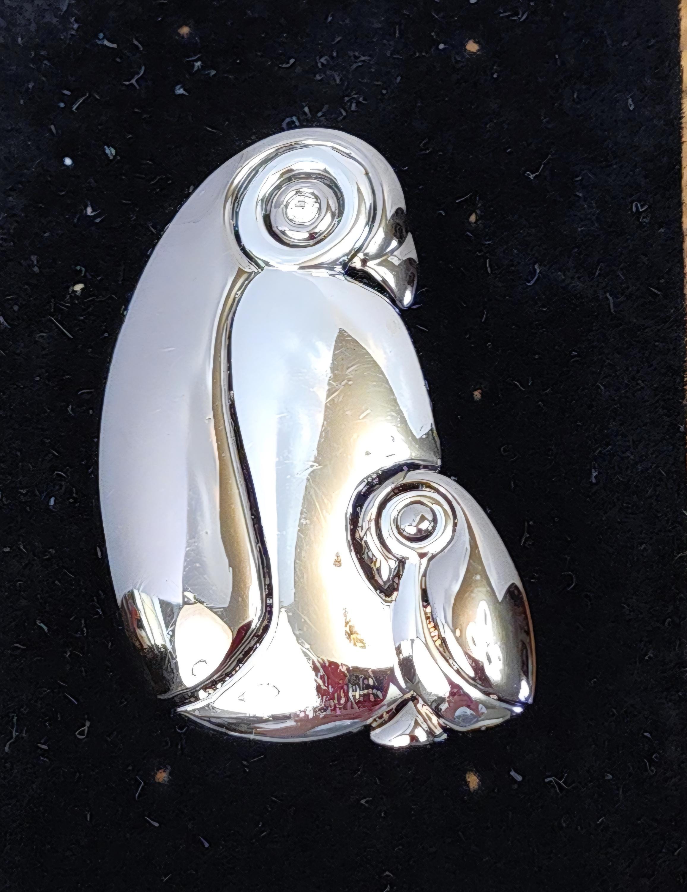 Swarovski Penguin Brooch - Etsy