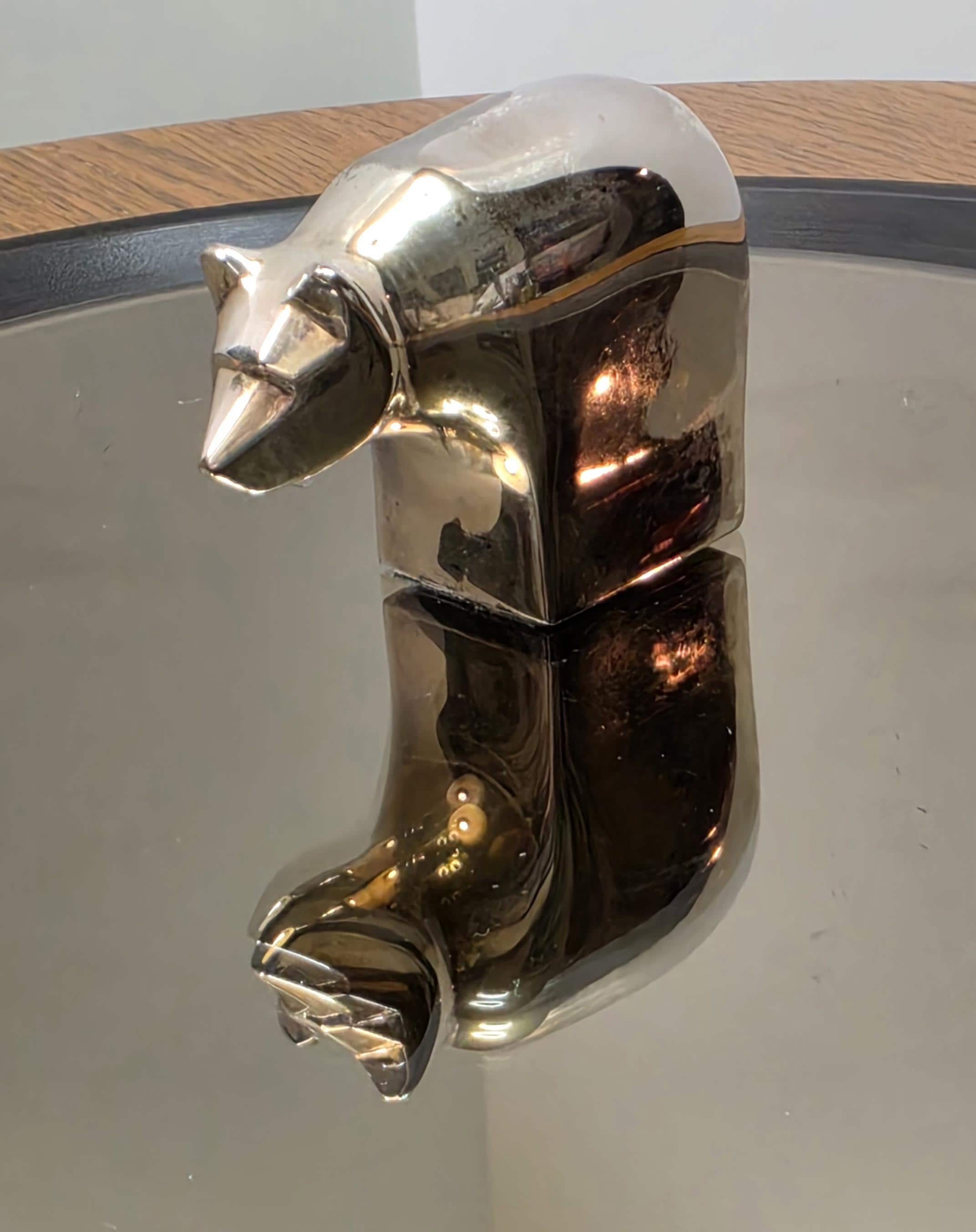 Vintage Japanese Metal Animal Statues - Etsy