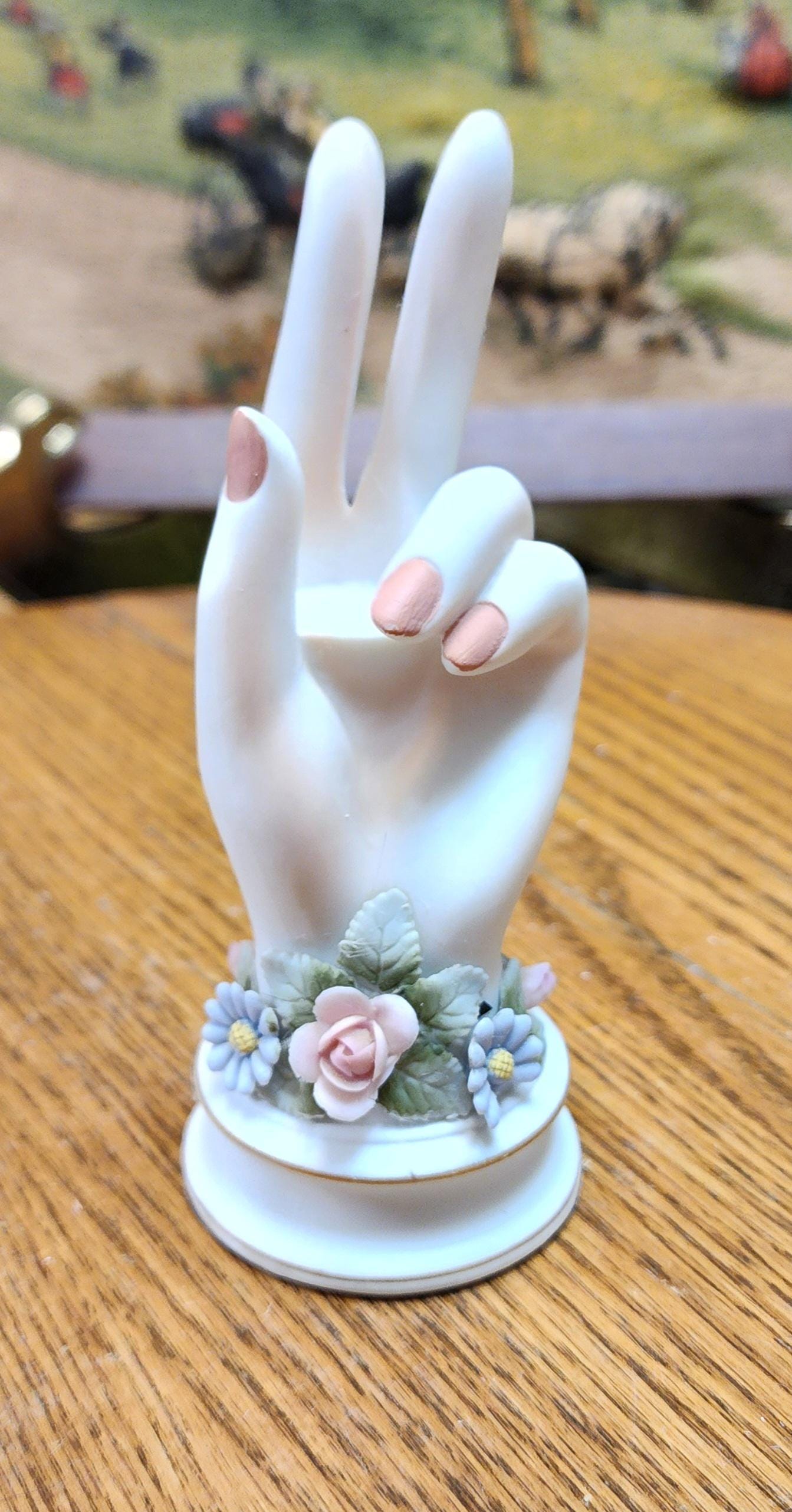 【D】バラ・レフトンのハンドモチーフ/Lefton Porcelain Lefton China Japan - Etsy
