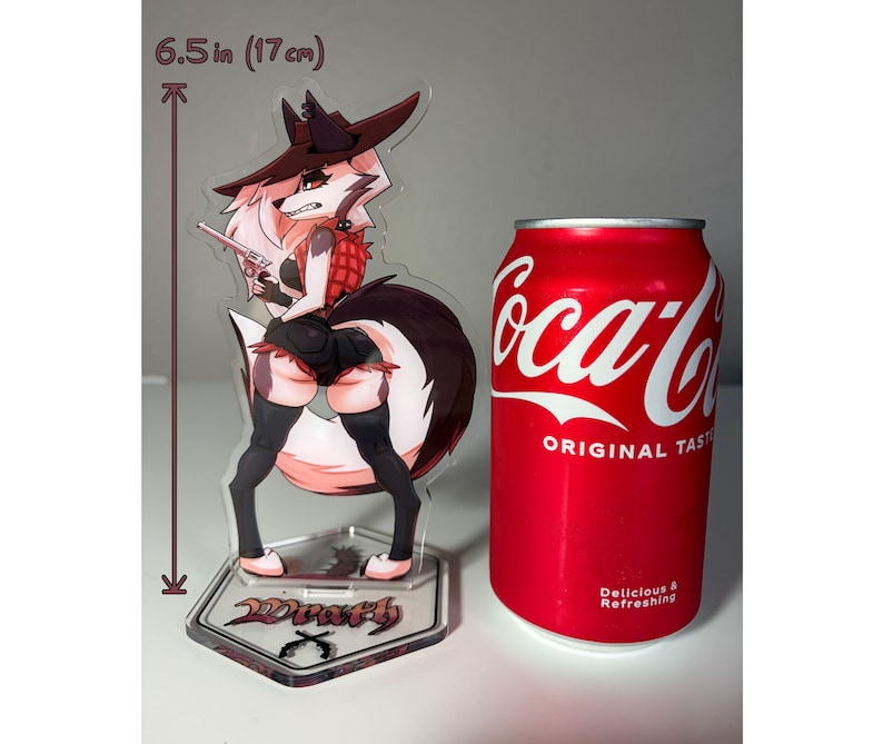 Figura acrílica de Helluva Boss: Wrath Loona imagen 2