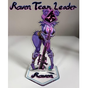 Figura acrílica de Battle Royale: Líder del equipo Raven