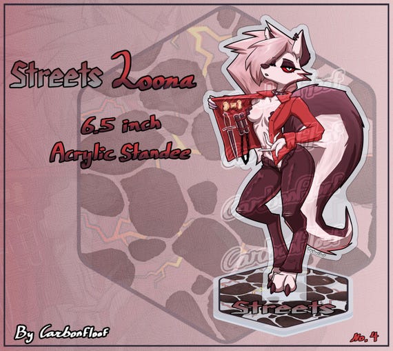 PREORDER Helluva Boss Acrylic Standee: Loona Complete Set - Etsy