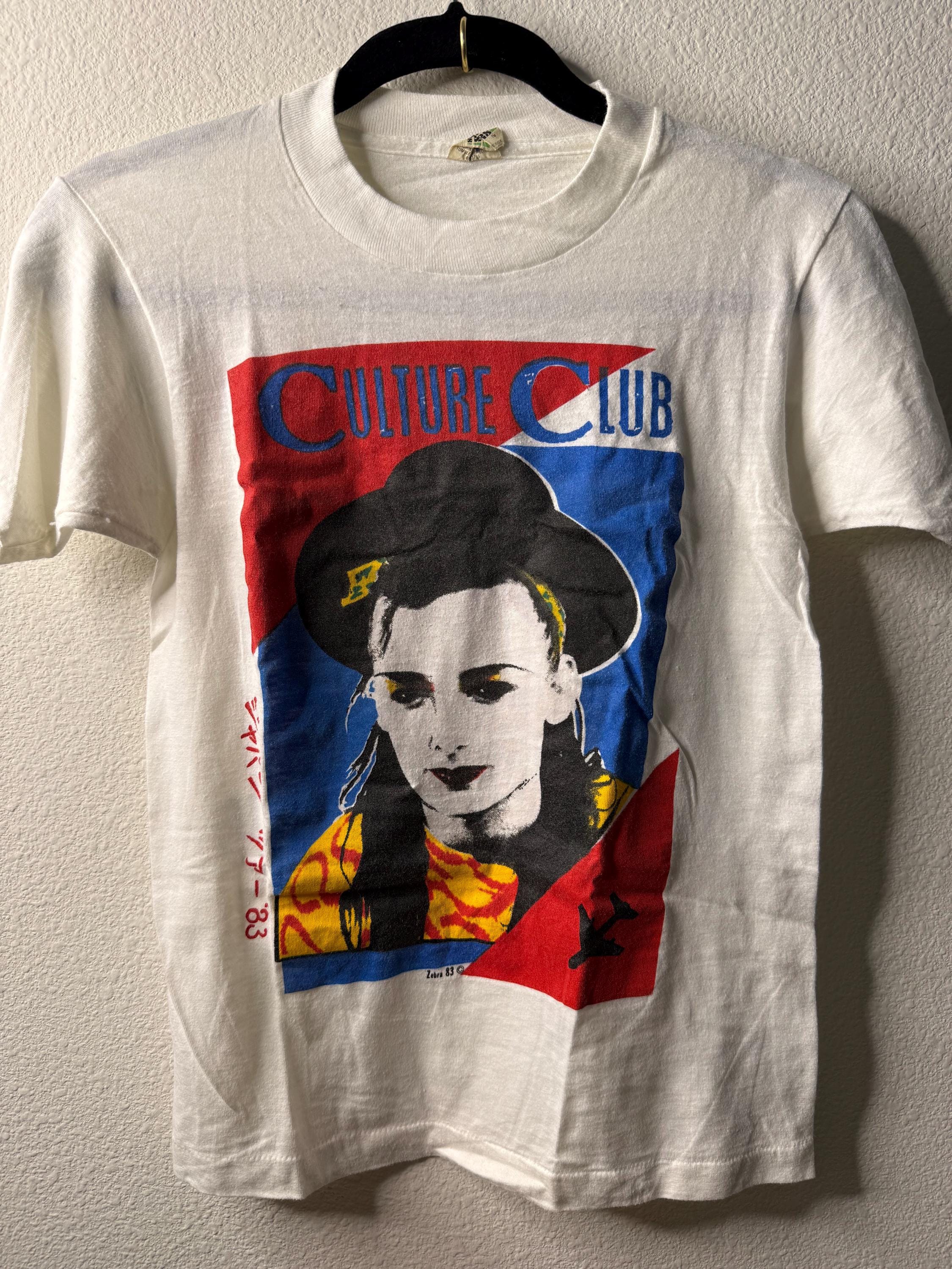 オリジナルヴィンテージカルチャークラブTシャツ 1983 - Etsy 日本