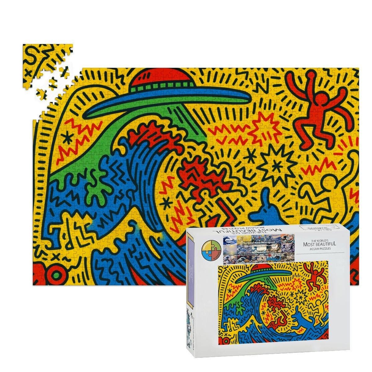 Puzzle keith haring - Etsy 日本