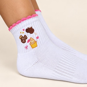 Disney Snacks Sock