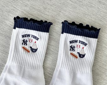 New York Baseball Women's Sock