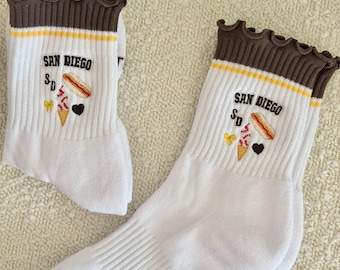 San Diego Baseball Women's Sock