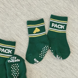Kids Green Bay Packers Socks - Etsy