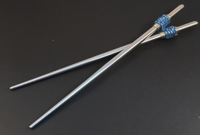 Beaded chop sticks, hair sticks, chop stick, hair accessory, wir Beaded chop sticks, hair sticks, chop stick, hair accessory, wir