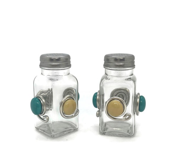 Squared Salt and Pepper Shaker Set