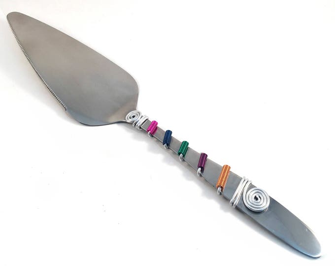Wire Wrapped Pie Server Cake Server Pie or Cake Server Etsy