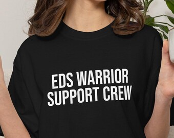 Camiseta de apoyo para guerreros del EDS, camiseta de enfermedad crónica, camiseta de concienciación sobre el EDS, camiseta divertida para personas con enfermedad crónica, camiseta de enfermedad invisible, regalo de cebra