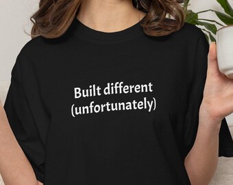 Hecho diferente (desafortunadamente), Camiseta de enfermedad crónica, Camiseta de concienciación sobre el síndrome de Ehlers-Danlos, Divertida Spoonie, Camiseta de enfermedad invisible Regalo de cebra, Concienciación de mayo