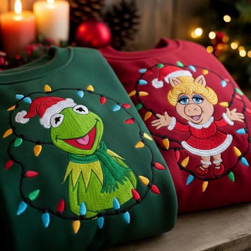 Kermit weihnachtspullover - Etsy.de