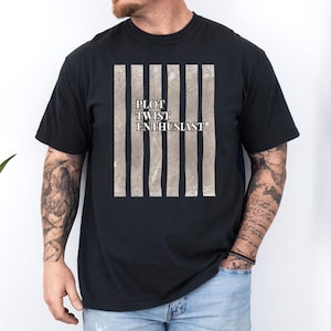 Plot Twist Enthusiast PNG, Bookish PNG, Reader Shirt Design, Book Lover png, Literature PNG, Cricut Sublimation File