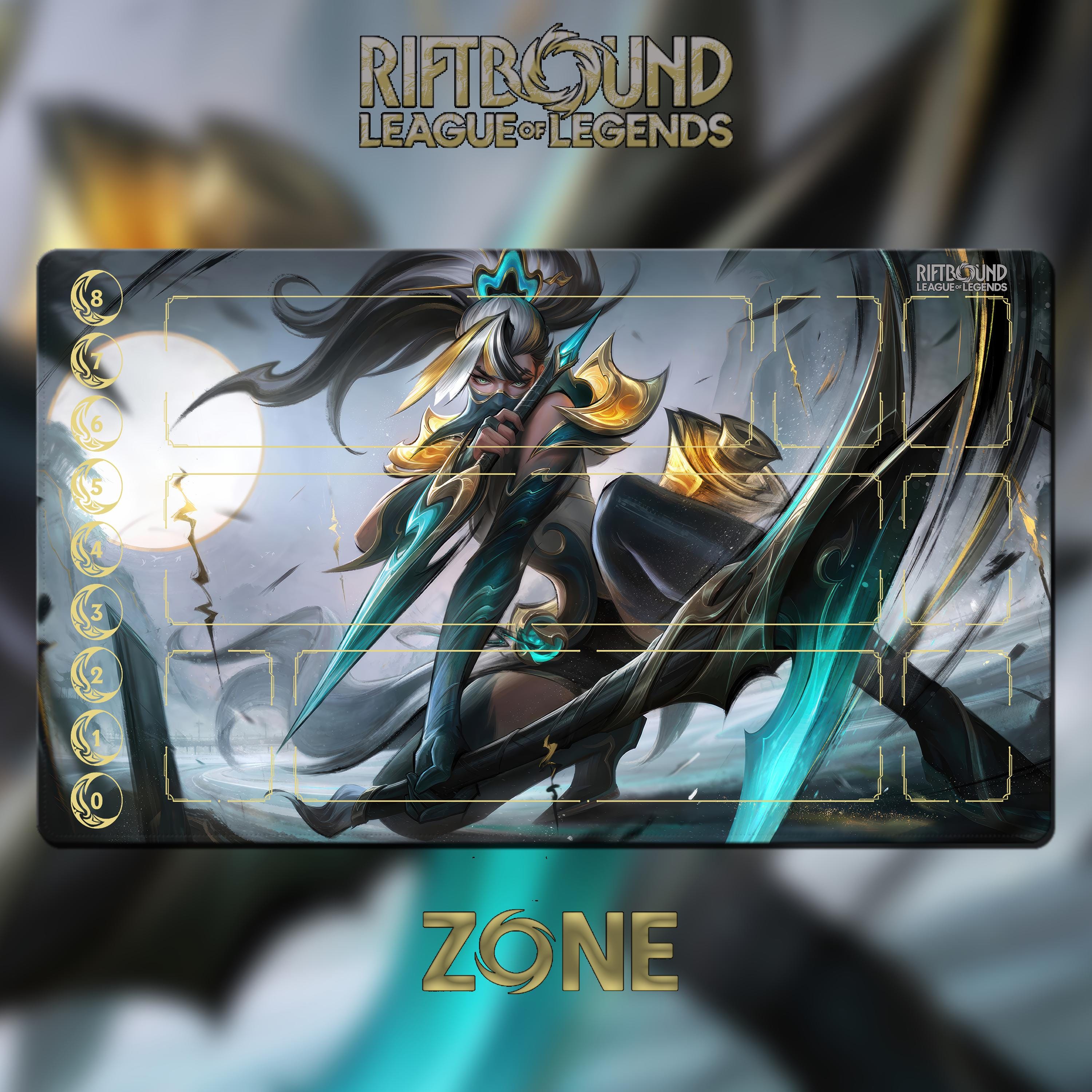 Akali Riftbound Playmat – LOL TCG Game Mat (24x14 Inches) - Etsy