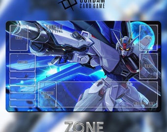 Playmat – Gundam – TCG Game Mat 24x14 inches (600x350x2mm)