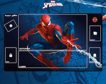 Tapete de juego – Spiderman – Magic the Gathering x SpiderMan TCG (600 x 350 x 2 mm)
