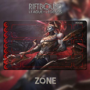Speelmat – Zaahen – Riftbound LOL TCG-spelmat 24 x 14 inch (600 x 350 x 2 mm)