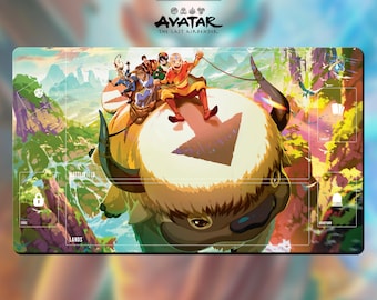 Playmat – The Last Airbender – Magic the Gathering x Avatar TCG Game Mat 24x14 inches (600x350x2mm)