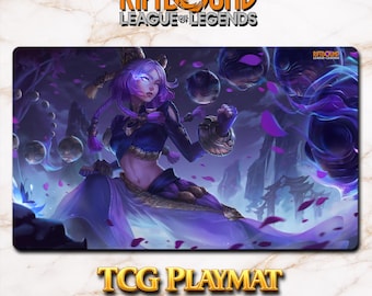 Playmat – Yunara – Riftbound LOL TCG Game Mat 24x14 inches (600x350x2mm)