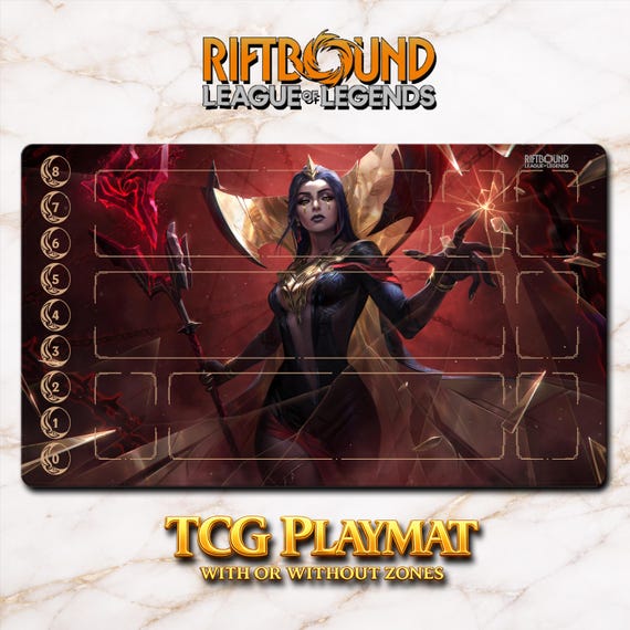 Playmat – Leblanc – Riftbound LOL TCG Game Mat 24x14 Inches