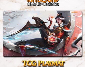 Playmat – Camille – Riftbound LOL TCG Game Mat 24x14 inches (600x350x2mm)