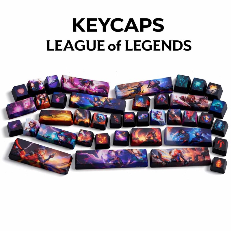 Lol Keys League of Legends Keycaps - Etsy